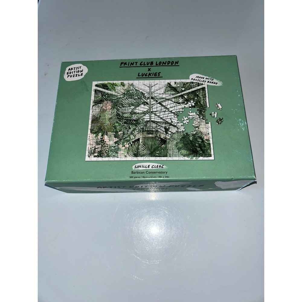 Print Club London x Luckies Lucille Clerc Barbican Conservatory 500 Piece Puzzle